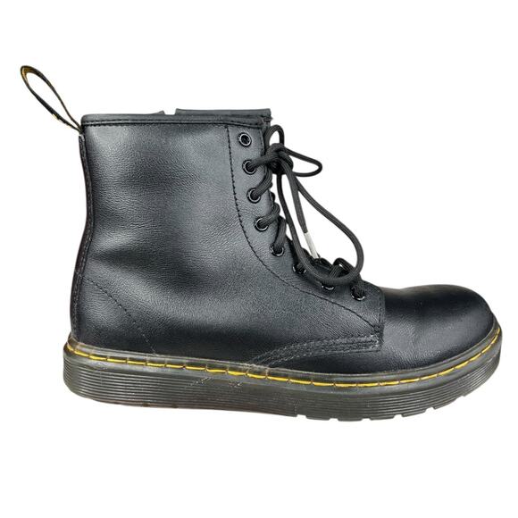 Dr. Martens Shoes - Dr. Martens Unisex Zavala J Black Lace Up Combat Boot Size M 4 W 5